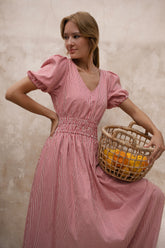 Agathe Daydream Dress – Red