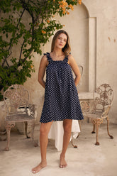 Mila Daydream Dress – Navy