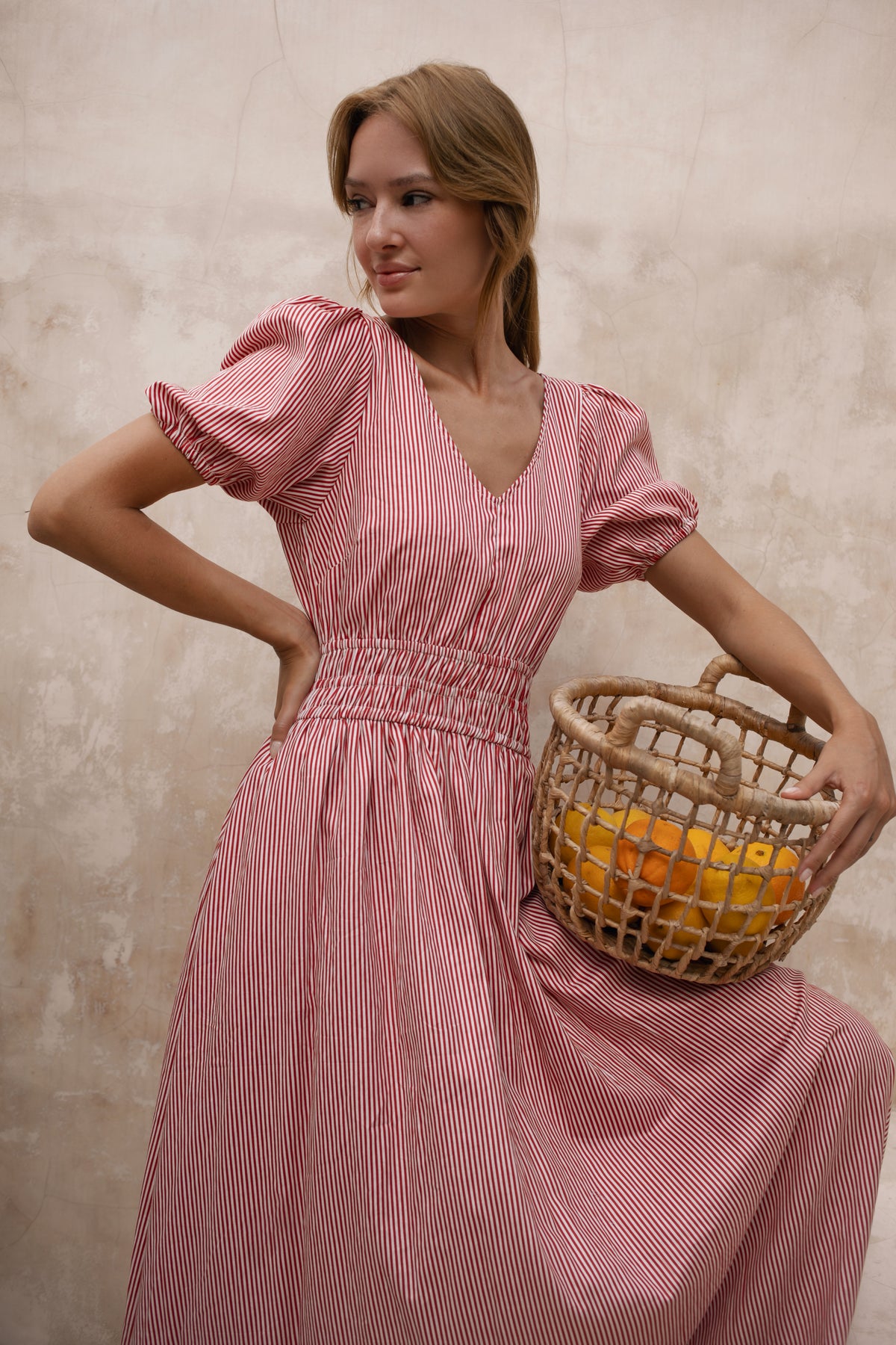 Agathe Daydream Dress – Red