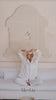 Melie Cotton Pyjama Pajama PJ Long Set - Creme